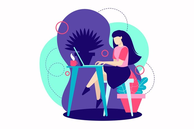 business illustration set