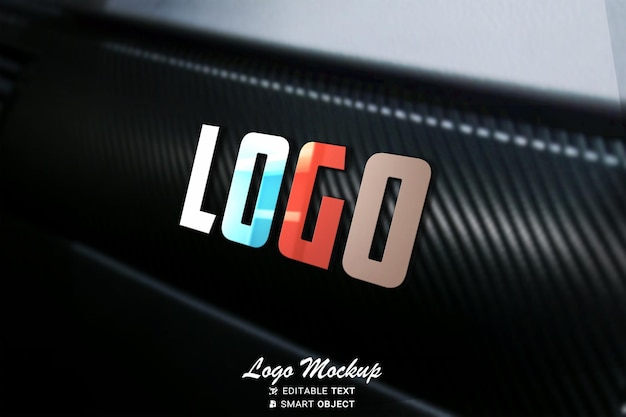 PSD business logo mockup