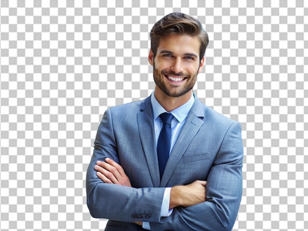 Business man transparent background