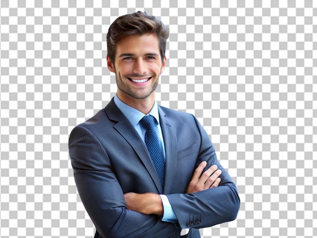 Business man transparent background