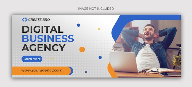 PSD business marketing social media post banner template