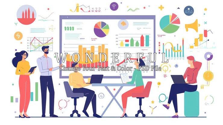 PSD business meeting with data analysis