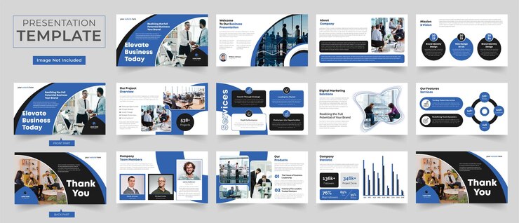 PSD business presentation template