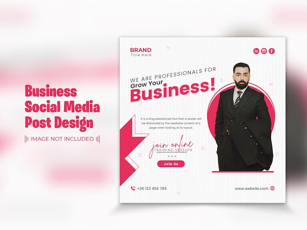 Business Social Media Post Design