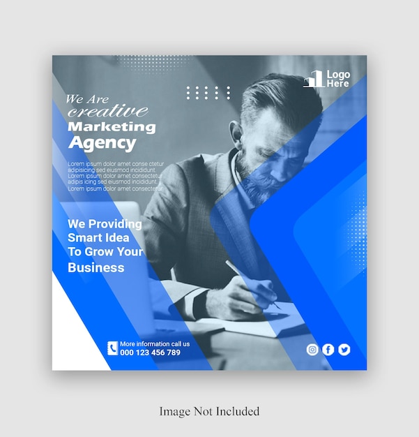 business social media post design