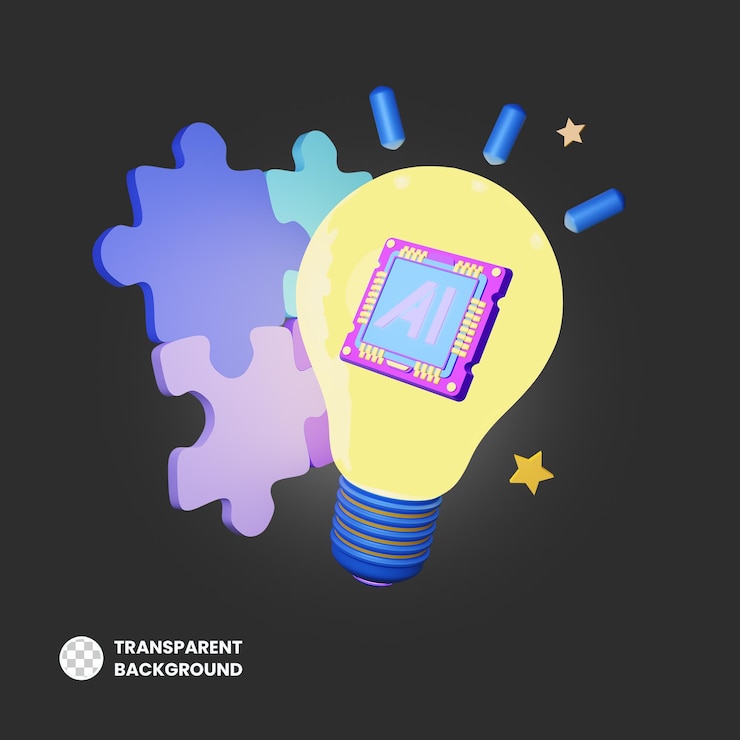 PSD business solution 3d render illustration