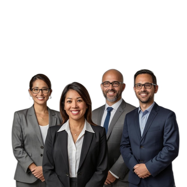 business team transparent background