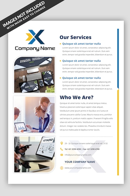 PSD business technology flyer