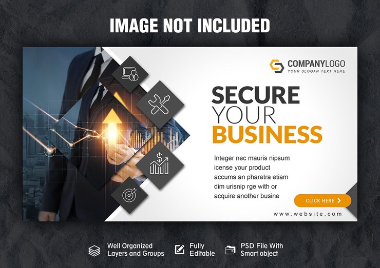 PSD business template
