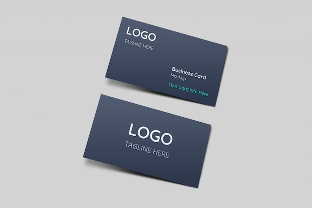 Business Visiting Card Mockup