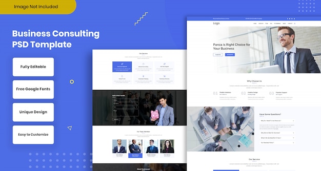 PSD business web template