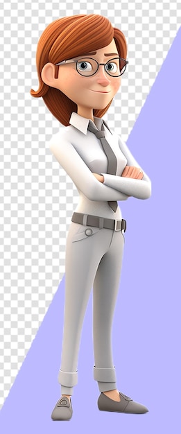 Business woman character