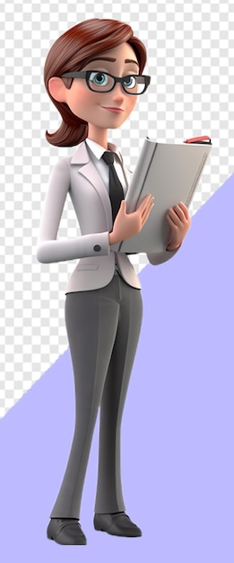 business woman character