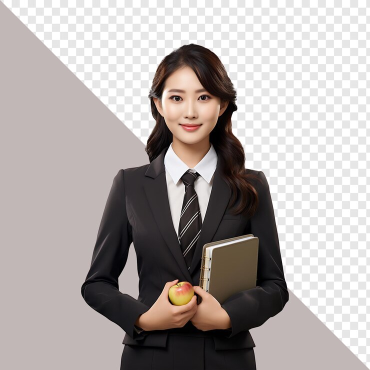 PSD 투명한 배경을 가진 사업가