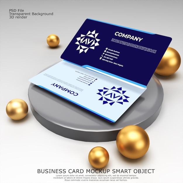 Businesscardモックアップpsd