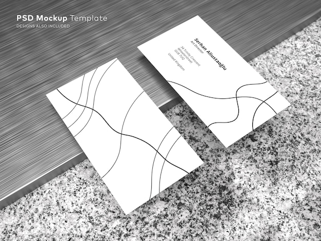 Businesscard mockup template