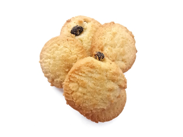 バタークッキーの透明な背景