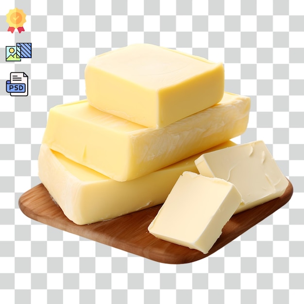 PSD butter transparent background