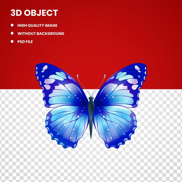 PSD butterfly desktop