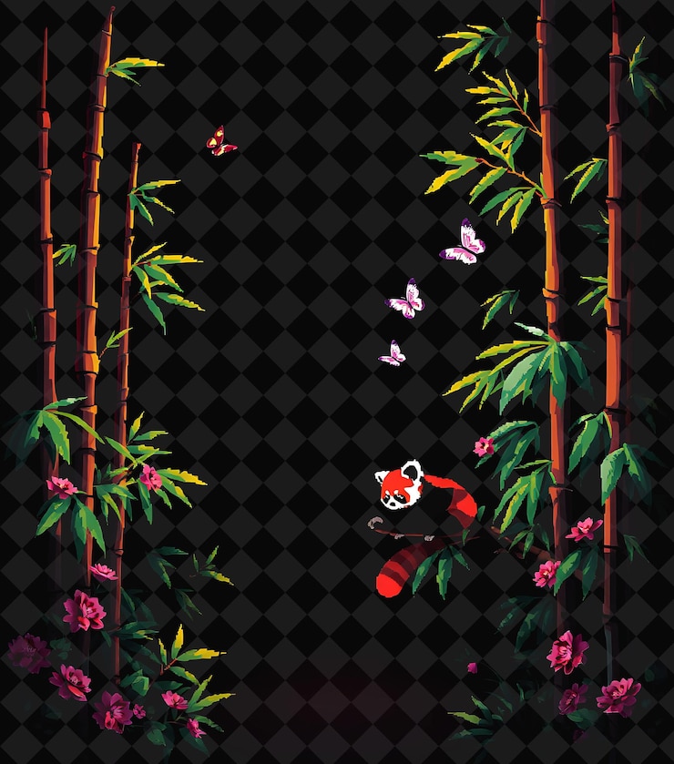 PSD a butterfly is flying in the forest with a butterfly on the right