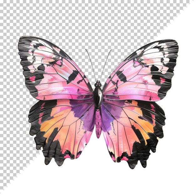 Butterfly realistic isolated