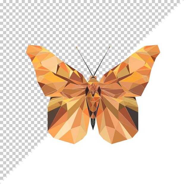 Butterfly realistic isolated