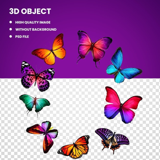 PSD butterfly series