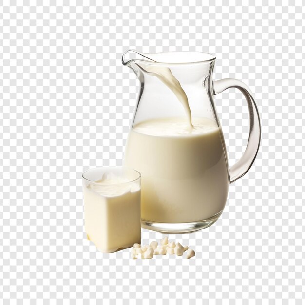 PSD buttermilk isolated on transparent background