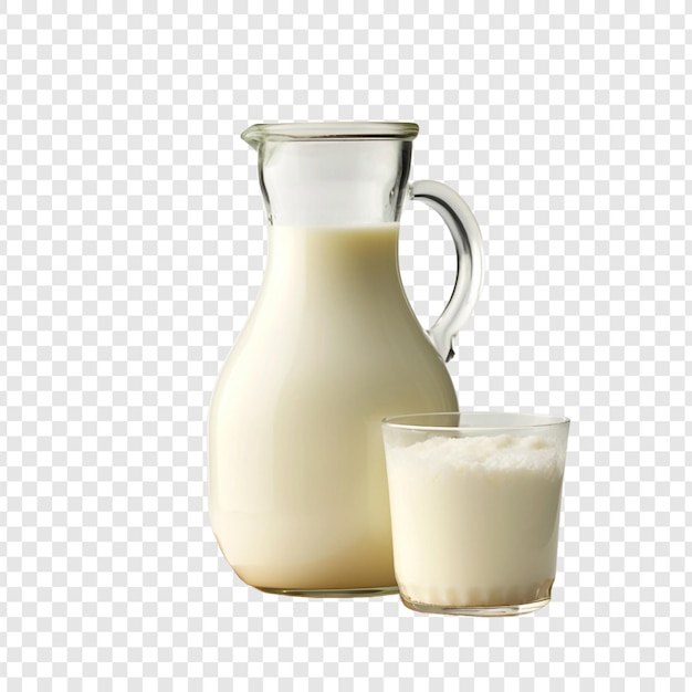 PSD buttermilk isolated on transparent background