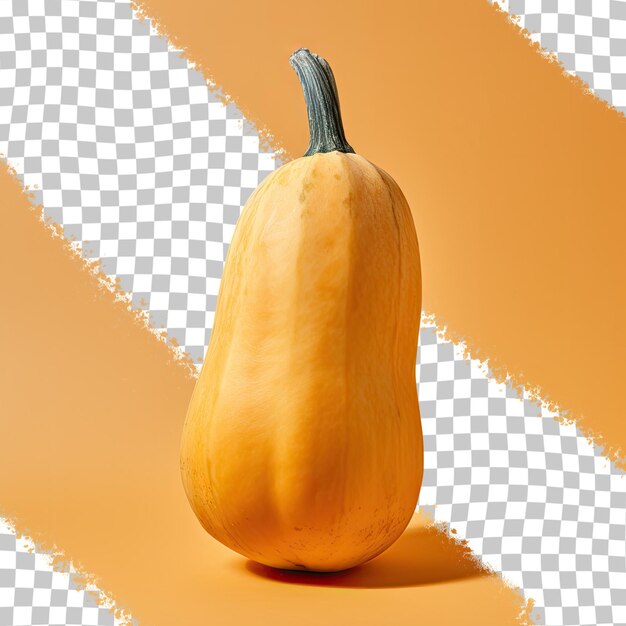 PSD butternut squash against transparent background