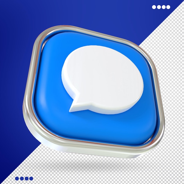 Button icon comment facebook