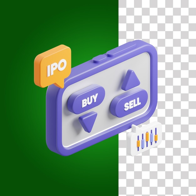 PSD a buy or sell instructions in a handphone