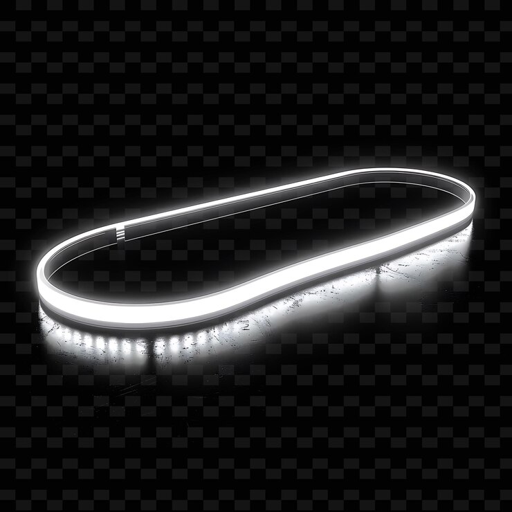 PSD under cabinet led strip lights with cool white color white w y2k neon light decorative background