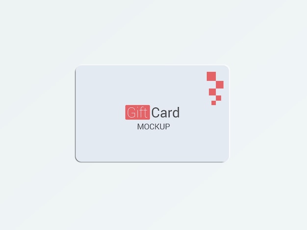 Cadeaukaartmodel