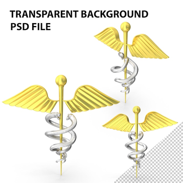 PSD caduceus png