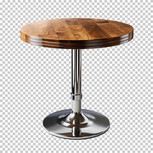 PSD 투명한 배경에 고립 된 카페 테이블