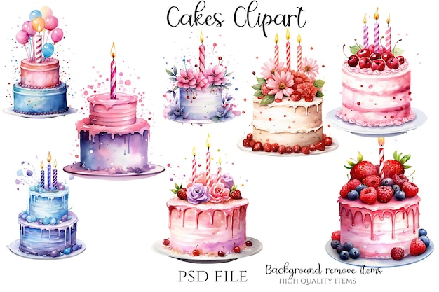 cake clipart cake illustration cakes birthday cakes