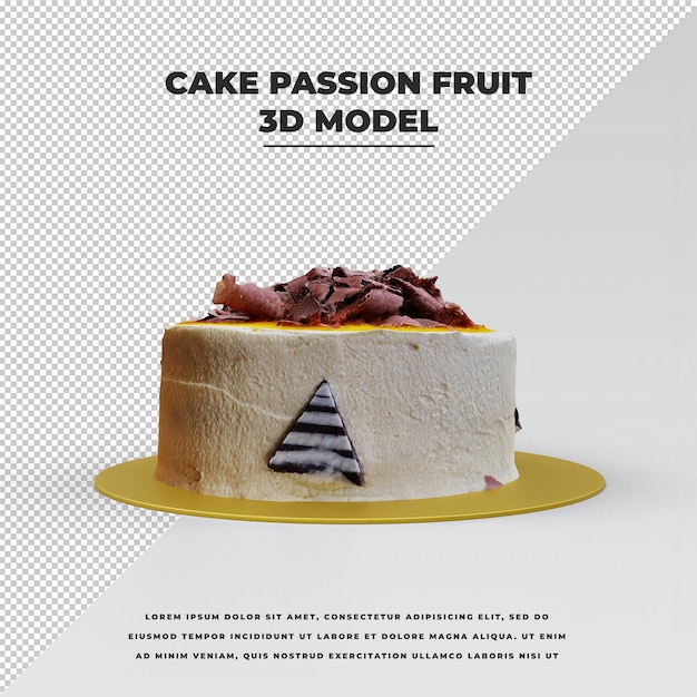 Cake Passion Fruit