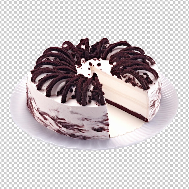 PSD cake with biscuit no background png