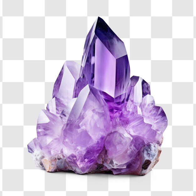 PSD a calcite crystal amethyst