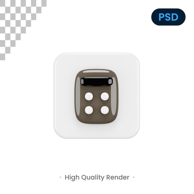 PSD calculator  3d render illustration premium psd