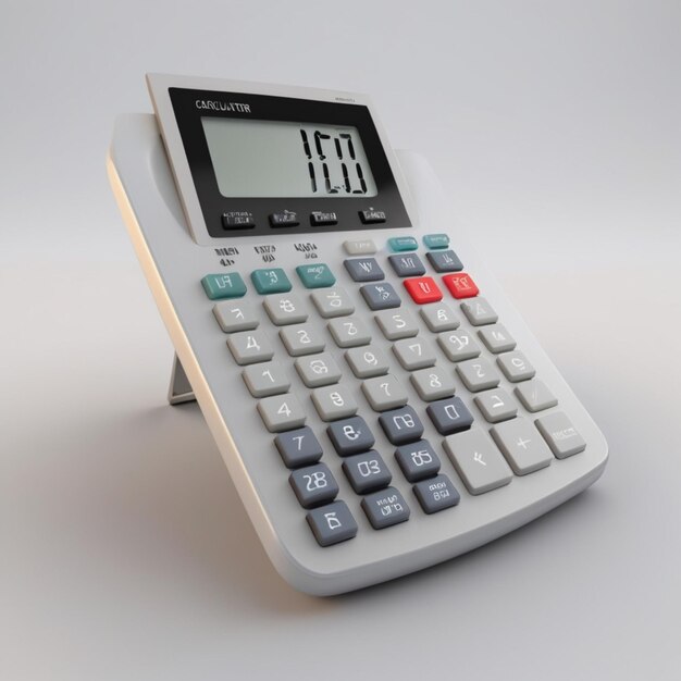 PSD calculator psd op een witte achtergrond