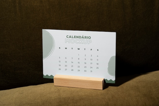 Calendar 2024 mockup design