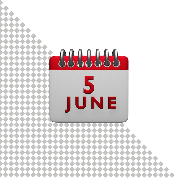 Calendar 3d icon