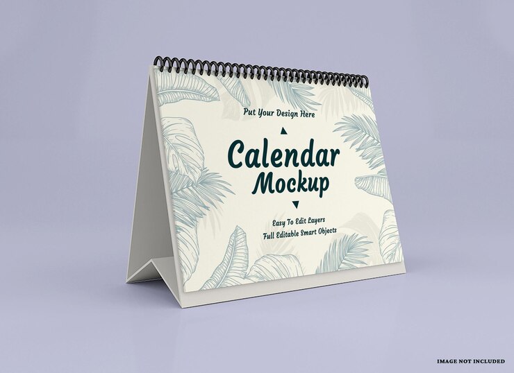 calendar mockup 