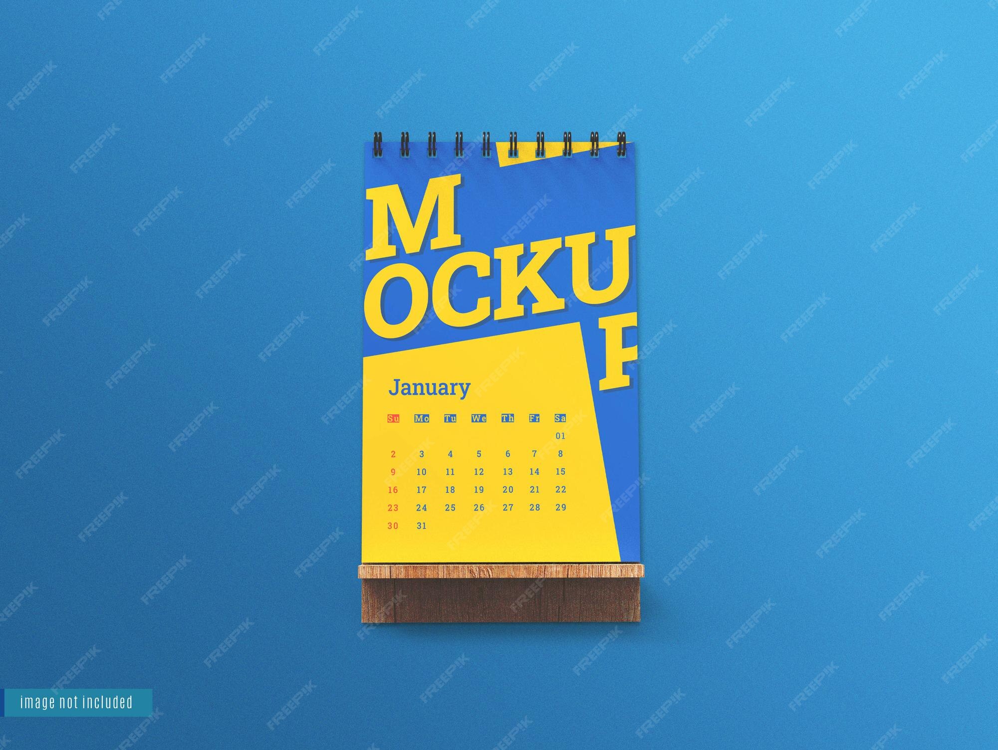 Premium PSD Calendar mockup