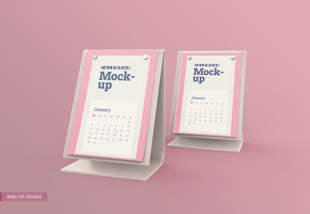 Calendario mockup