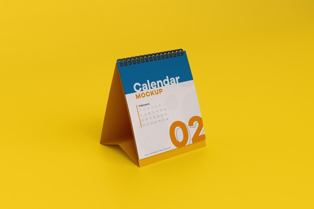 calendar mockup