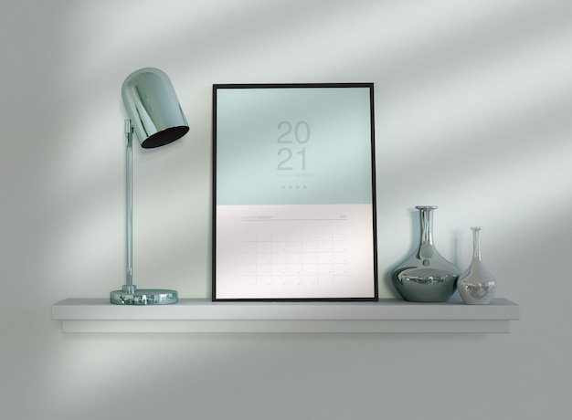 Calendar mockup