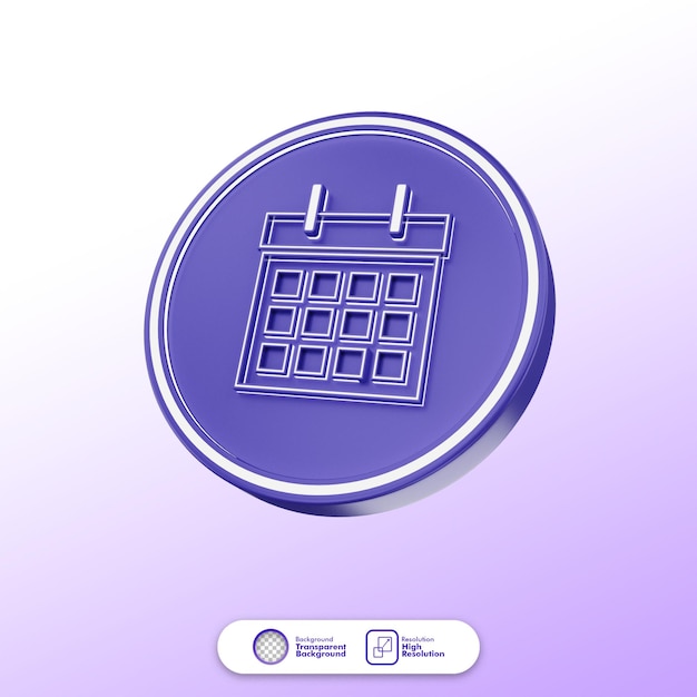 PSD calender icon